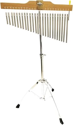 Instrument de musique lofay 25 barres avec support et baguette - batterie