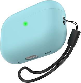 Étui de protection pour airpods pro 2 2e génération avec dragonne et lanière