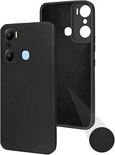 Coque arrière en caoutchouc de gel de silicone souple antichoc avec finition mate