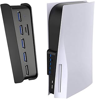 Hub usb ps5 et extension haute vitesse jiosu 5 ports usb pour accessoires