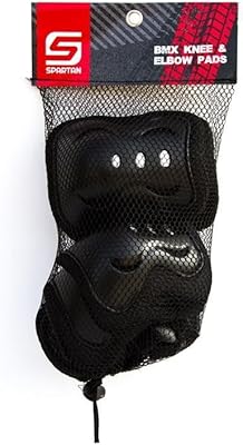 Spartan 107396712 pro ensemble de protection genou coude et poignet noir