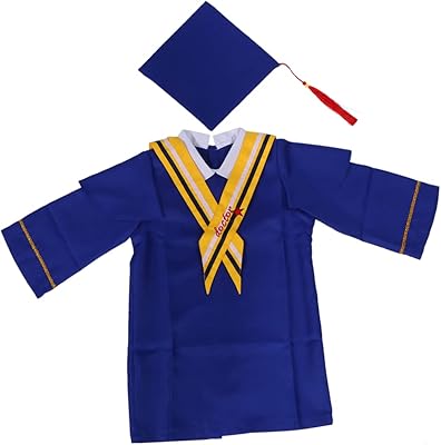 Ensemble de chapeaux de costume calaron pour enfants, chapeau de remise de diplôme
