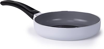 Mini poêle antiadhésive en aluminium wilson 14 cm - sauteuse - gris froid
