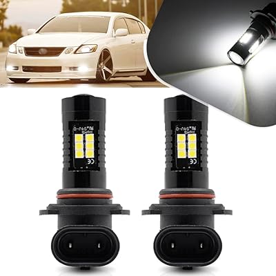 Nslumo 9006 hb4 led antibrouillard pour 2001-2011 lexo es330 es350 gs300 gs350 ls430