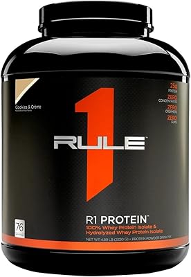 R1 protein 76 serv biscuits et crème 4,5 lbs : 00408