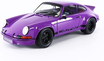 Solido s1801114 1:18 1973 porsche 911 rsr purple streetfighter mini voiture de collection