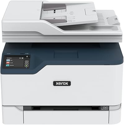 Imprimante multifonction couleur xerox c235/dni, impression/numérisation/copie/fax, laser, sans fil, tout-en-un