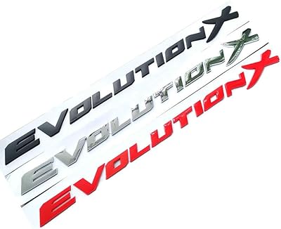 Lssjluh badge de style en métal 3d pour voiture, logo chromé, pour mitsubishi