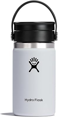 Bouteille hydro flask de 12 oz à large goulot avec bouchon flexible