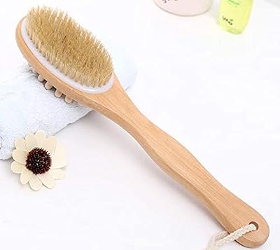 Brosse de bain double face pour le nettoyage et le massage du corps