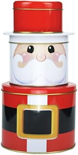 Coffret de 3 biscuits de noël, coffrets cadeaux décorés de biscuits - grand