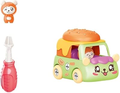 Voitures de dessins animés faciles à utiliser pour la maison des jeunes enfants