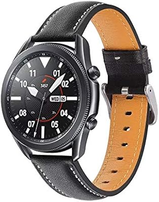 Bracelet en cuir dado pour samsung watch 3 pour samsung watch 3 45