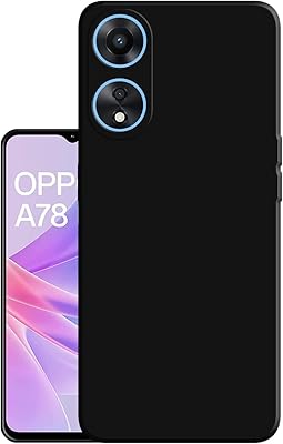 Coque arrière antichoc pour mobile oppo a78 5g coque en silicone souple mat