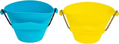 Safigle 2 pièces seau pliant en plein air jouets d'été enfants jouets de plage jouets d'extérieur pour enfants en bas âge ensemble de jeu en plein air seau d'eau portable seau de pêche pliable seau de sable portable gel de silice. Achetez malin avec Diaytar Sénégal, votre partenaire shopping 100% digital