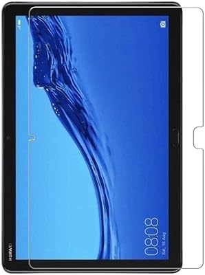 Huawei mediapad m5 lite 10,1 pouces, protecteur d'écran en verre trempé ultra transparent