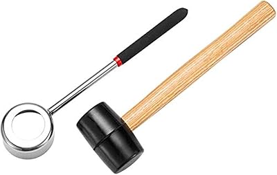 Ensemble d'ouvre-noix de coco en acier inoxydable, petit ensemble d'outils d'ouverture de noix