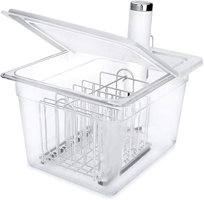 Everyone so vida récipient de 12 litres avec couvercle à charnière et support