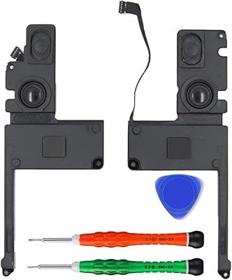 Ensemble de haut-parleurs de remplacement gauche et droit m-mobile compatible avec macbook pro