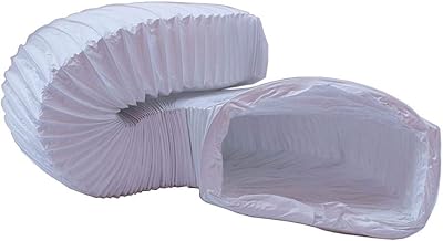 Tuyau flexible rectangulaire en pvc cair 220 mm x 90 mm - longueur