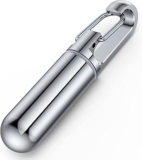 Mini porte-clés en titane, mini étui portefeuille pour organisateur de pilules portable, étui