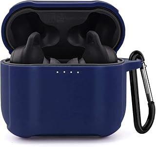 Étui de protection en silicone alcor pour écouteurs skullcandy indy evo, anti-perte, antichoc