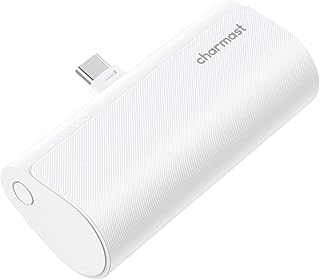 Banque d'alimentation portable charmast usb c, batterie 5000 mah, 20 w pd 18