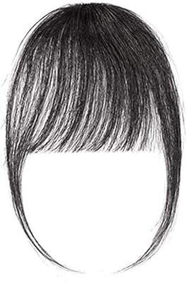 Frange à pinces à cheveux pour femmes, cheveux fins, frange vaporeuse, frange