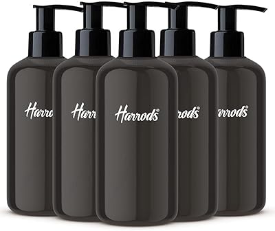 Flacon pompe vide en plastique harrods, flacon noir pour huiles, liquides, brume, spray d'ambiance, rangoli et lavage des mains 300 ml (5 pièces). Achetez en toute sérénité sur Diaytar