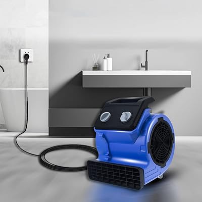Mini souffleur d'air puissant zechop à 3 vitesses, souffleur d'air polyvalent 300 w