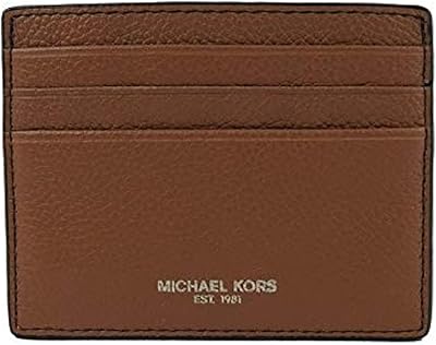 Michael kors russel, porte-cartes haut en cuir pour hommes - bagages