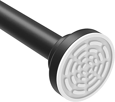 Tringle à rideau de douche mixdi 40-72 pouces antidérapante sans perçage tringle