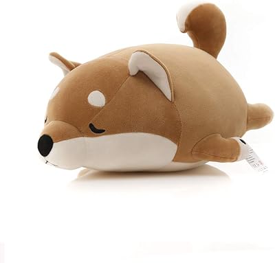 16 pouces shiba inu en peluche mignon corgi animal câlin oreiller