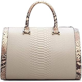 Sac à bandoulière moderne en cuir imprimé serpent pour femme, imprimé serpentin