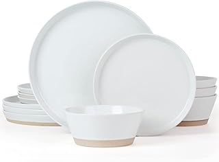 Ensemble de couverts famiware saturn, ensemble d'assiettes et bols 12 pièces, ensemble d'assiettes