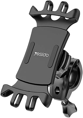 Yesido c66 support de téléphone portable universel réglable à 360 degrés pour moto