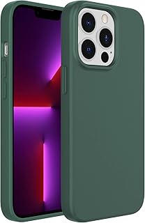 Coque en silicone jetek compatible avec iphone 13 pro 6,1 pouces, coque