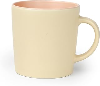 Tasse en céramique en porcelaine pour café et thé shallo 400 ml, double