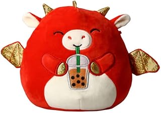 Squishmallows mains de dragon avec boba tea 7.5"