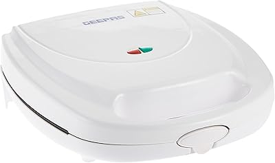 Machine à gâteau électrique geepas, 12 pièces, voyants d'alimentation et de veille, gcm3762