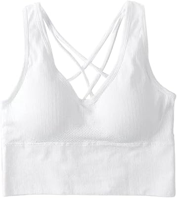 Dress sissy soutien-gorge de sport à fines bretelles dans le dos pour femme