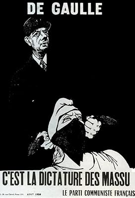 1958 pcf le gaulle c'est la reprise de massu texte et une illustration d'andr fouge j33106 affiche a2 sur papier photo - épais brillant (24/16,5 pouces)(59/42cm) - jkprint - affiches de film. Consommez mieux avec Diaytar, votre marketplace discount