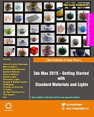 3ds max 2018 - premiers pas avec les matériaux et les lumières standard [pleine couleur]. Diaytar Sénégal : Simplicité, rapidité, économie