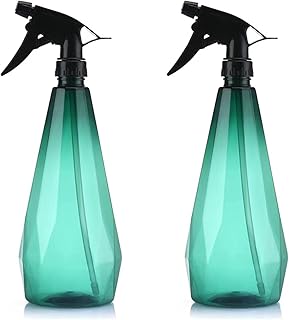 Kokijoo 1l/34oz flacons pulvérisateurs vides en plastique pour le nettoyage, les cheveux