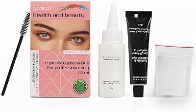 Kit de teinte de sourcils professionnel iconsign - crème modelante pour sourcils