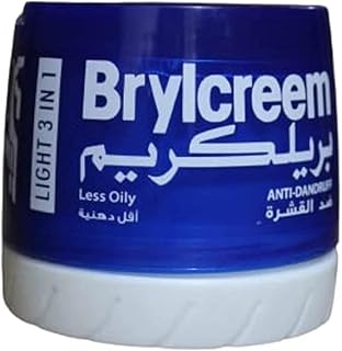 Crème capillaire antipelliculaire 3 en 1 brylcreem 210 ml