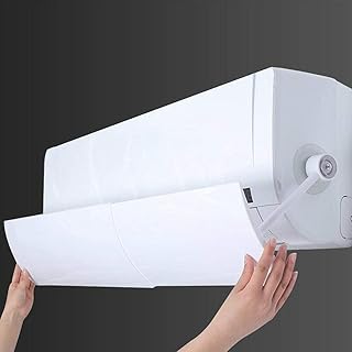 Déflecteur de débit de climatiseur divisé réglable, conception d'aile de refroidissement d'air, anti-explosion