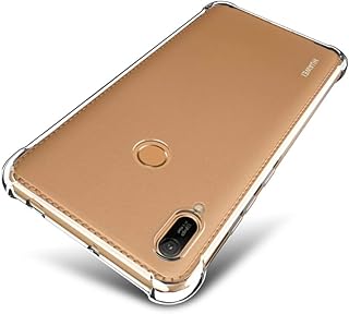 Coque slio pour huawei y6 2019-honor 8a [coussin d'air] transparente en tpu