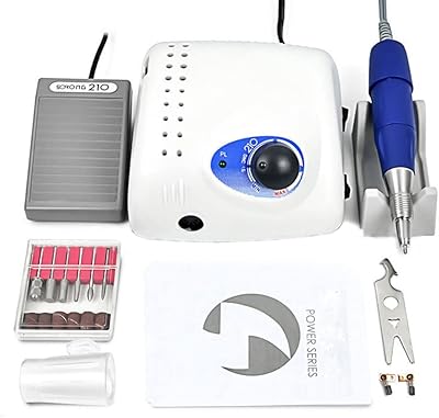 Perceuse à ongles électrique avec 6 pièces contrôleur de puissance 210v