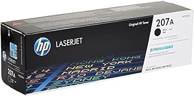 Cartouche de toner laserjet noire authentique hp 207a [w2210a] | fonctionne
